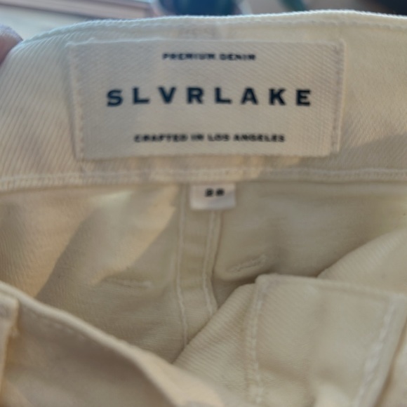 SLVRLAKE White premium denim, never been worn. - Picture 6 of 7